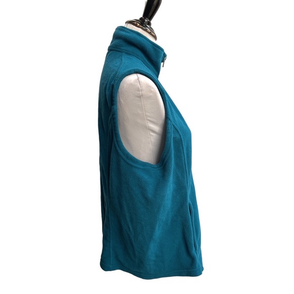 Lands’ End Polartec Aircore 100 Fleece Vest Teal Size XLarge 18 - Picture 3 of 10